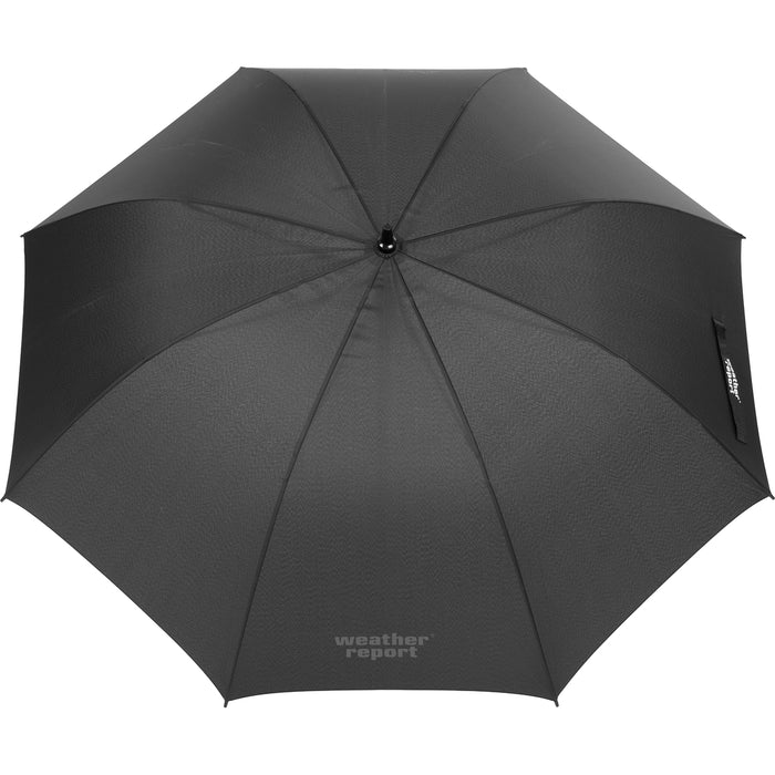 WEATHER REPORT Monrovia Umbrella Accessories 1001S Black Solid