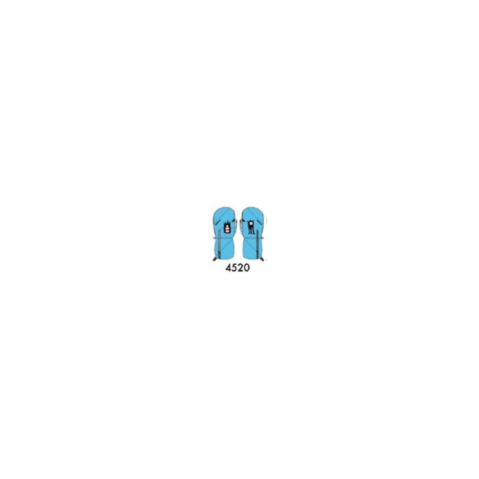 SPORT Monster STX Kids Mitten Gloves ZA4520 Light Blue