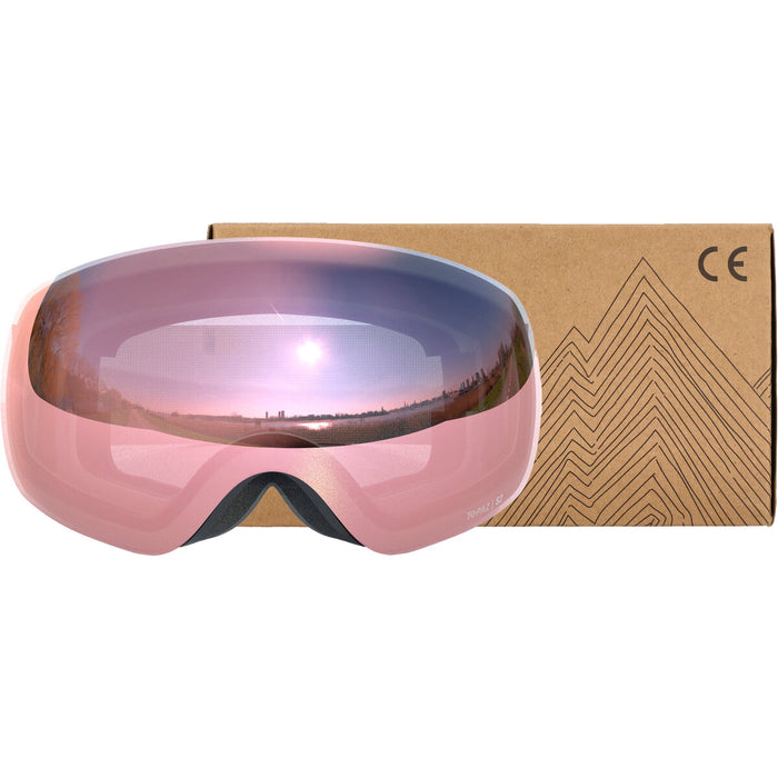 WHISTLER Morgins Topaz III Spherical Ski Goggle Ski goggle 1168G Cool Gray / Grape