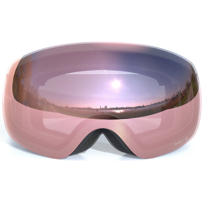 WHISTLER Morgins Topaz III Spherical Ski Goggle Ski goggle 1168G Cool Gray / Grape