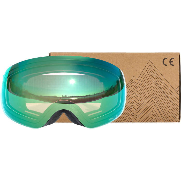 WHISTLER Morgins Topaz III Spherical Ski Goggle Ski goggle 3164R North Atlantic / Rainforest