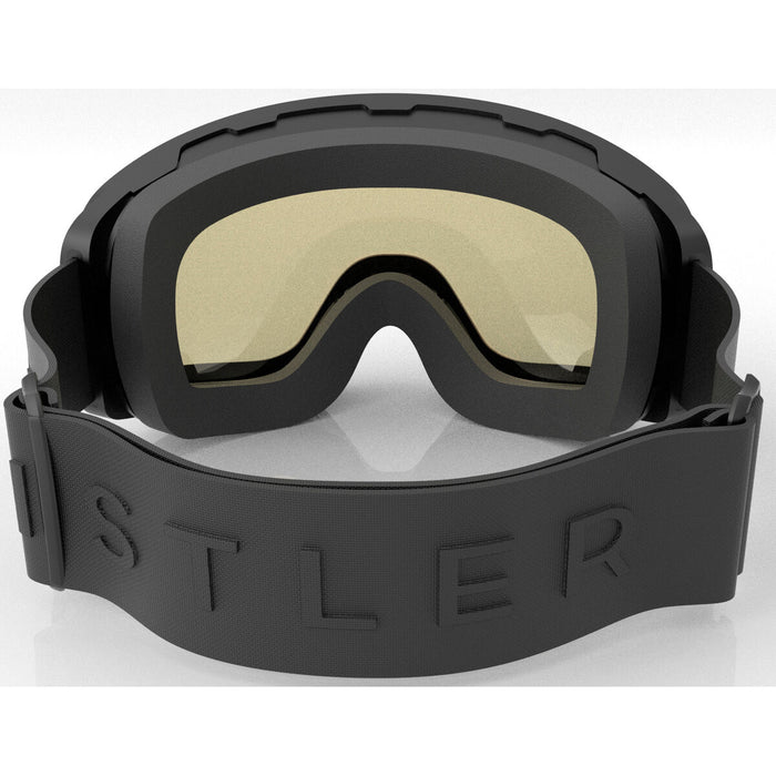 WHISTLER Morzine Topaz V Ski Goggle w/ Magnetic Interchangeable Lens Ski goggle 1001SB Black / Swiss Blue