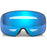 WHISTLER Morzine Topaz V Ski Goggle w/ Magnetic Interchangeable Lens Ski goggle 1001SB Black / Swiss Blue