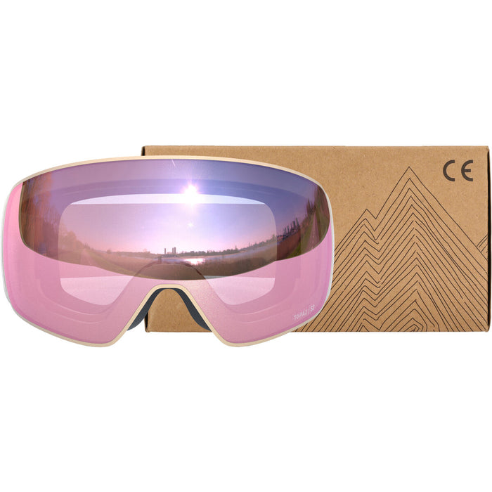 WHISTLER Morzine Topaz V Ski Goggle w/ Magnetic Interchangeable Lens Ski goggle 1265 Island Fossil