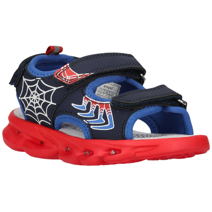 ZIGZAG Motril Kids Sandal W/Lights Sandal 4148 Tomato