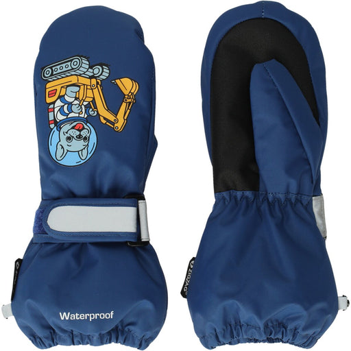 ZIGZAG Motto Mittens Gloves 2037 Estate Blue