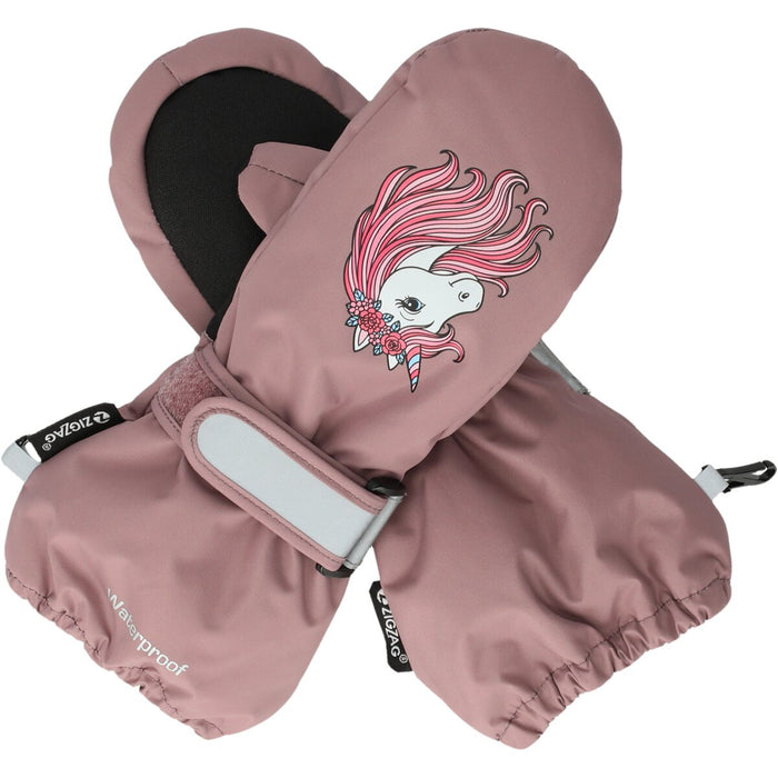 ZIGZAG Motto Mittens Gloves 4413 Wistful Mauve