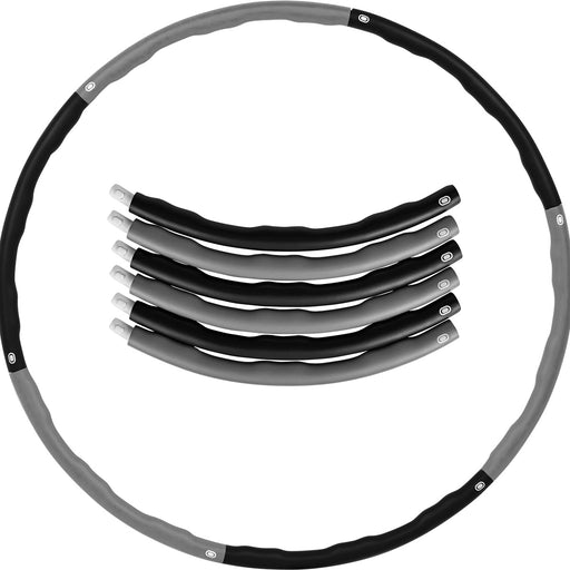 ENDURANCE NBR Hula-Hoop (1,7kg) Fitness equipment 1010 Frost Gray