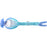 CRUZ Naga Jr. Swim Goggle Swimming equipment 2051 Insignia Blue