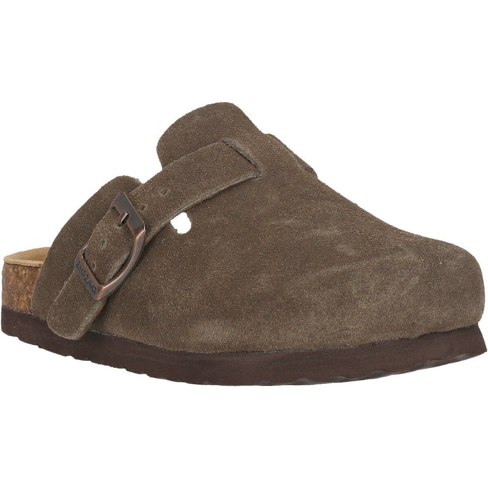 ZIGZAG Nali Kids Leather Cork Clog Sandal 1123 Caribou