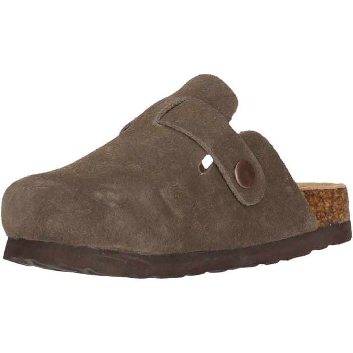 ZIGZAG Nali Kids Leather Cork Clog Sandal 1123 Caribou