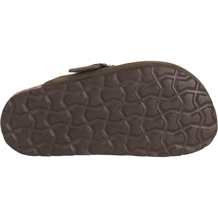 ZIGZAG Nali Kids Leather Cork Clog Sandal 1123 Caribou