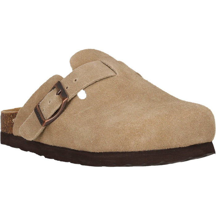 ZIGZAG Nali Kids Leather Cork Clog Sandal 3027 Timber Wolf