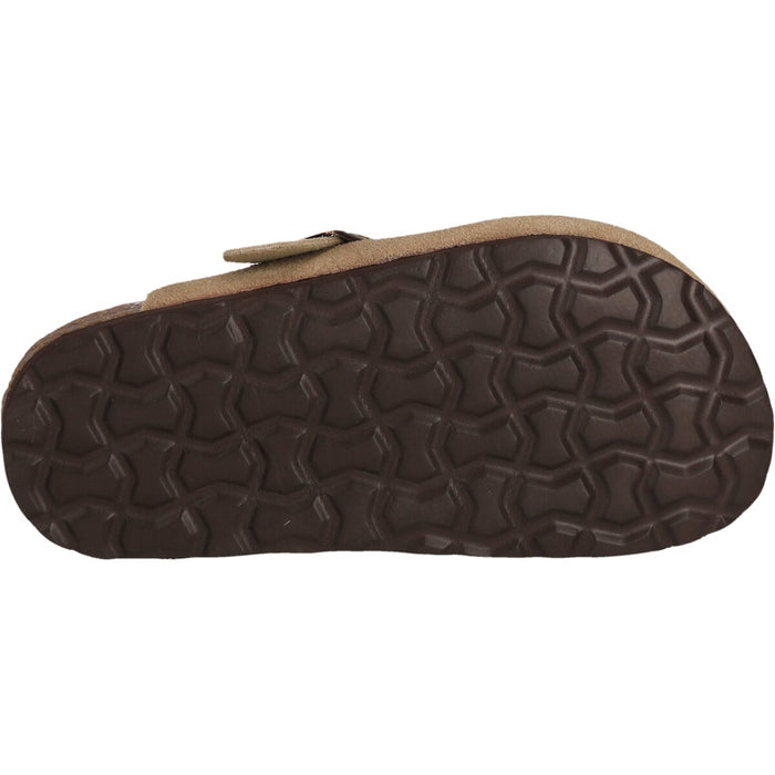 ZIGZAG Nali Kids Leather Cork Clog Sandal 3027 Timber Wolf