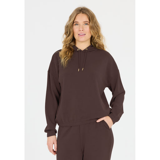 ATHLECIA Namier W Hoody Sweatshirt 1294 Chocolate Torte