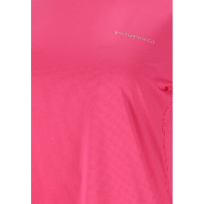 ENDURANCE Nan W LS Tee T-shirt 4295 Fuchsia Fedora