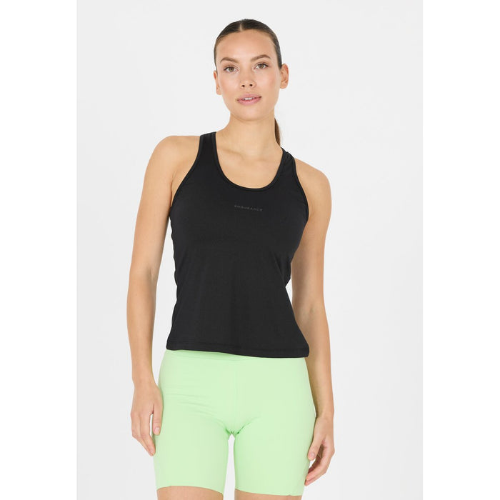 ENDURANCE Nan W Running Top Top 1001 Black