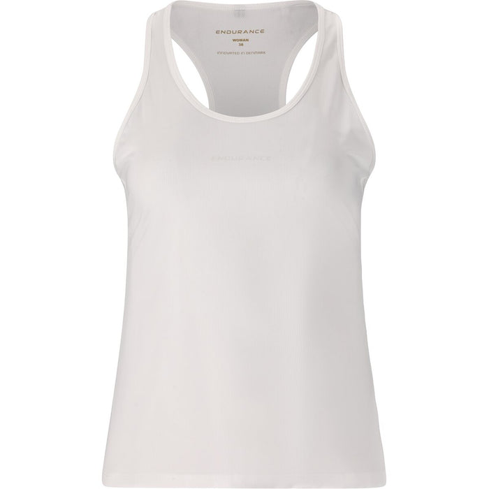ENDURANCE Nan W Running Top Top 1002 White