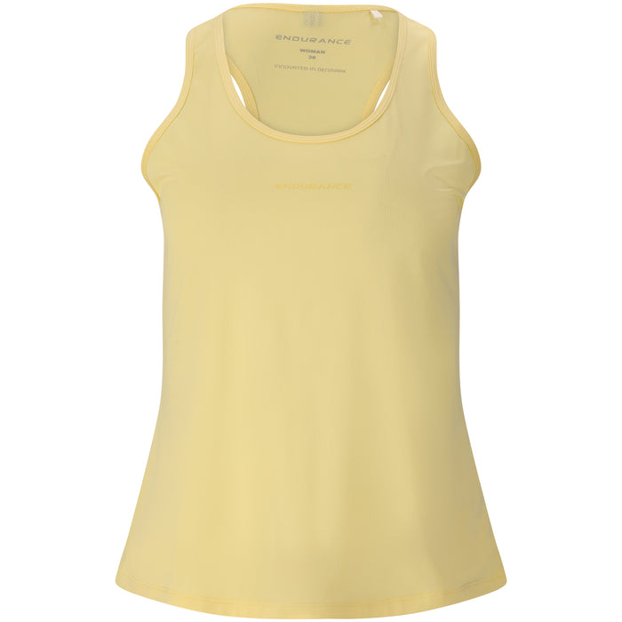ENDURANCE Nan W Running Top Top 5373 French Vanilla