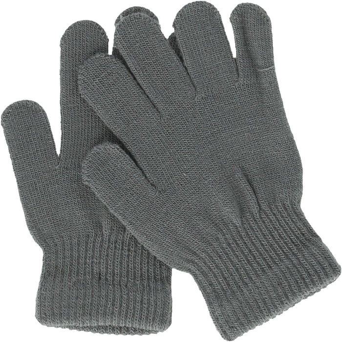 ZIGZAG Neckar Knitted 3-Pack Gloves Gloves 1001 Black