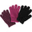 ZIGZAG Neckar Knitted 3-Pack Gloves Gloves 4078 Dark Purple