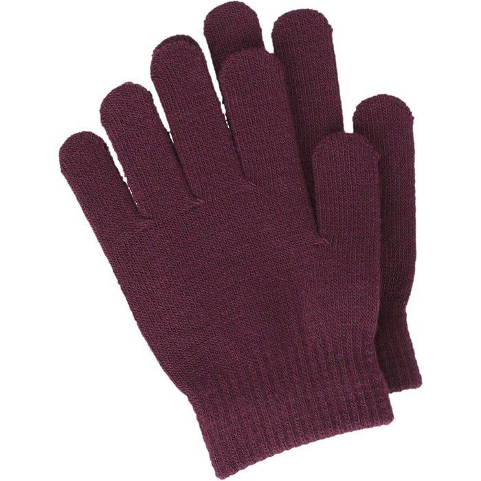 ZIGZAG Neckar Knitted 3-Pack Gloves Gloves 4078 Dark Purple