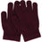 ZIGZAG Neckar Knitted 3-Pack Gloves Gloves 4078 Dark Purple