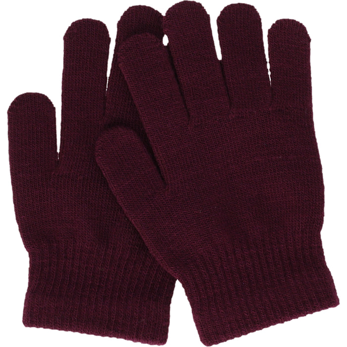 ZIGZAG Neckar Knitted 3-Pack Gloves Gloves 4078 Dark Purple