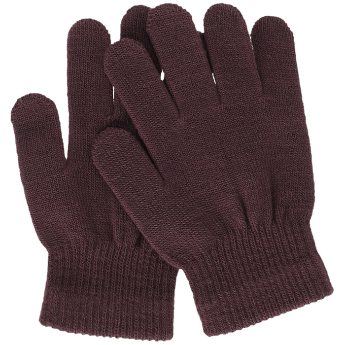 ZIGZAG Neckar Knitted 3-Pack Gloves Gloves 4261 Huckleberry