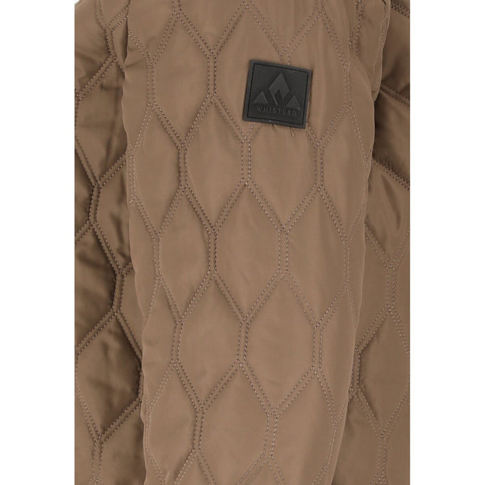 WHISTLER Nellye W Long Quilted Jacket Jacket 1065 Chocolate Chip
