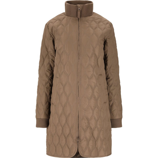 WHISTLER Nellye W Long Quilted Jacket Jacket 1065 Chocolate Chip