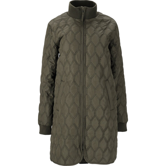 WHISTLER Nellye W Long Quilted Jacket Jacket 1071 Black Ink