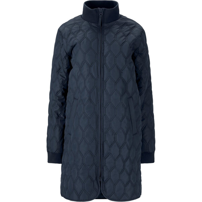 WHISTLER Nellye W Long Quilted Jacket Jacket 2048 Navy Blazer