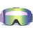 WHISTLER Nendaz Topaz III Cylindrical Ski Goggle Ski goggle 1001R Black / Rainforest