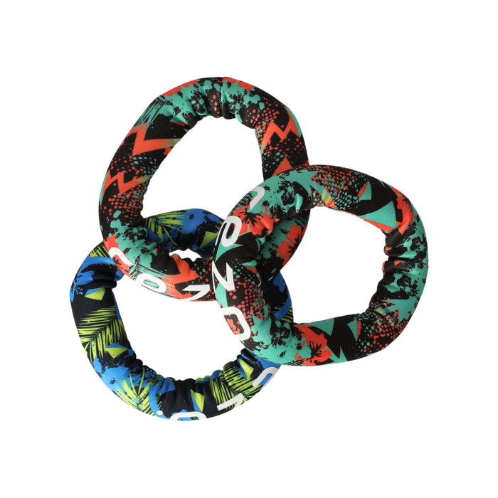 REZO Neoprene Dive Rings 3pcs Set Swimming equipment 8881 Multi Color