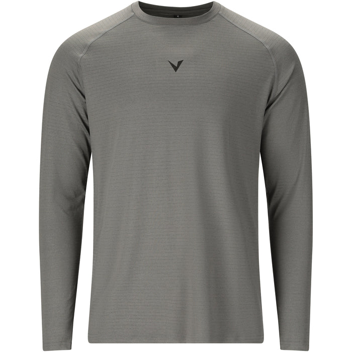 VIRTUS Neva M L/S Tee T-shirt 1013 Gunmetal