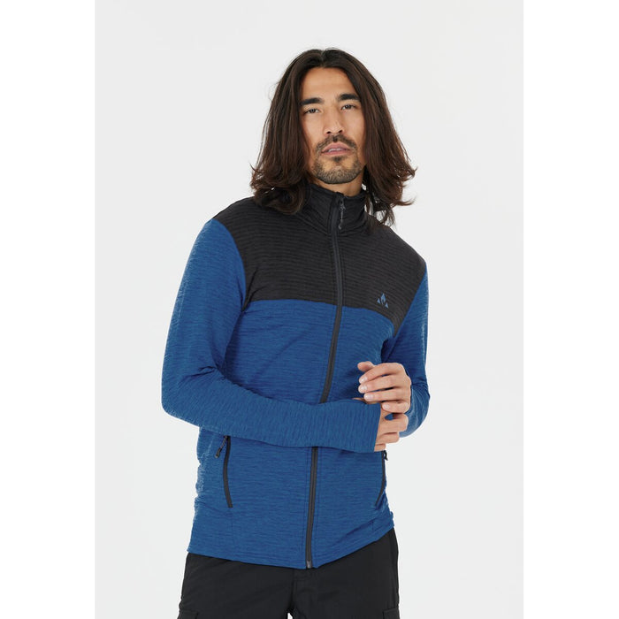 WHISTLER Nevados M Full Zip Midlayer Midlayer 2081 Blue Aster