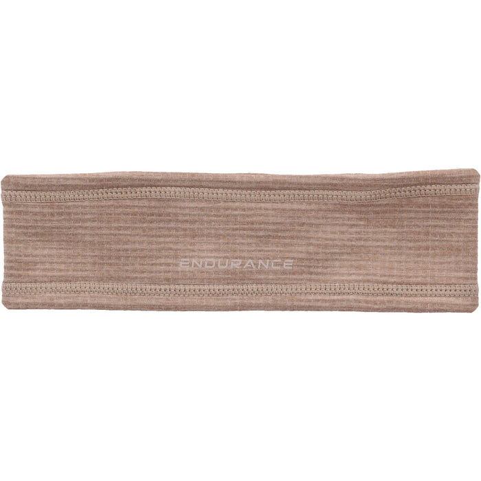 ENDURANCE Nevier Waffle Headband Headband 1136 Simply Taupe