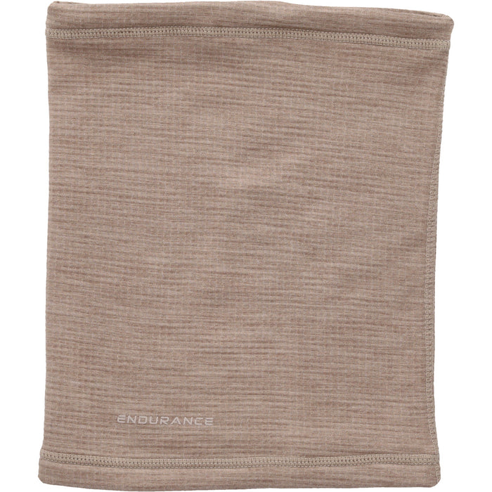 ENDURANCE Nevier Waffle Neck Gaiter Accessories 1136 Simply Taupe