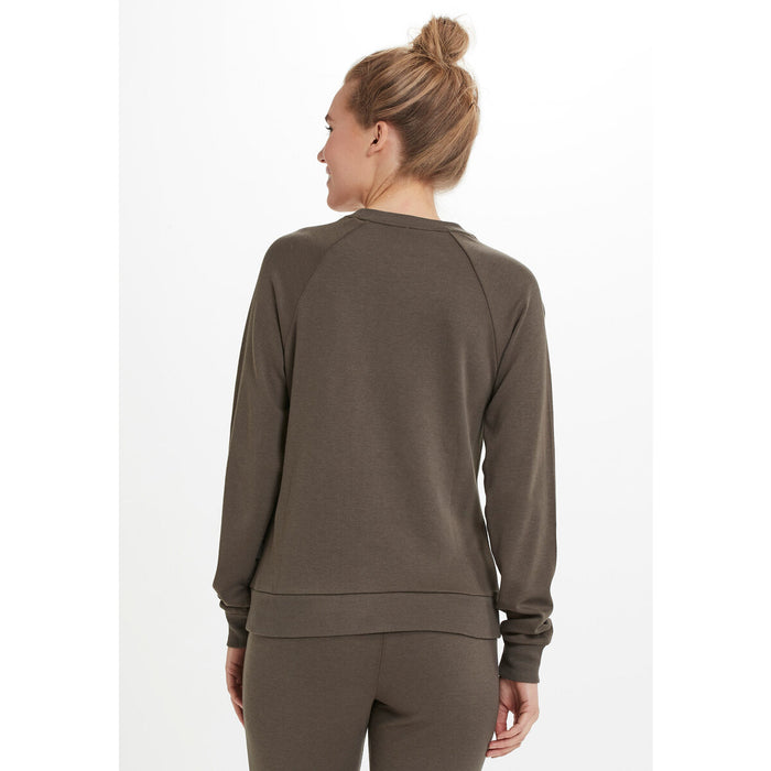 ATHLECIA Niary W Bamboo Crew Neck Sweatshirt 3121 Olive