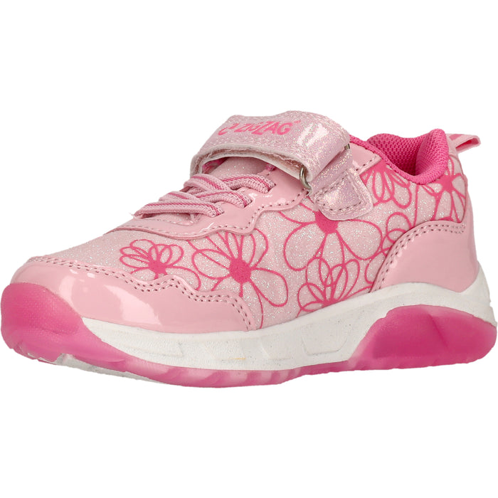 ZIGZAG Nicoll Kids Shoe w/Lights Shoes 4046 Candy Pink