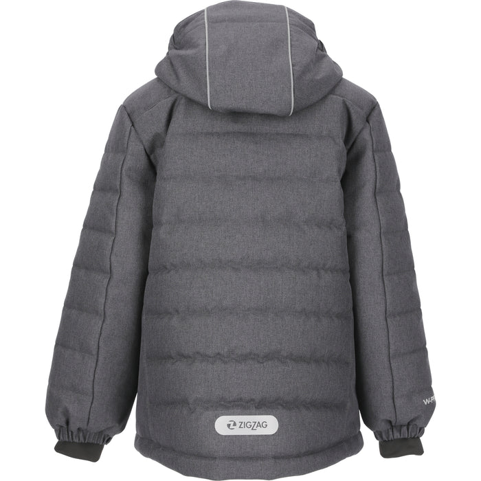 ZIGZAG Nino Melange Ski Jacket W-PRO 10000 Jacket 1011 Dark Grey Melange