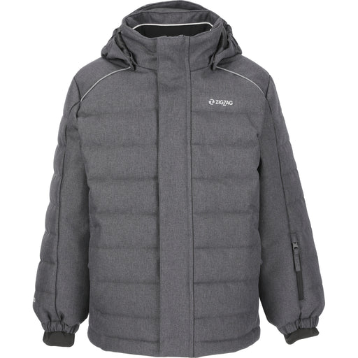 ZIGZAG Nino Melange Ski Jacket W-PRO 10000 Jacket 1011 Dark Grey Melange