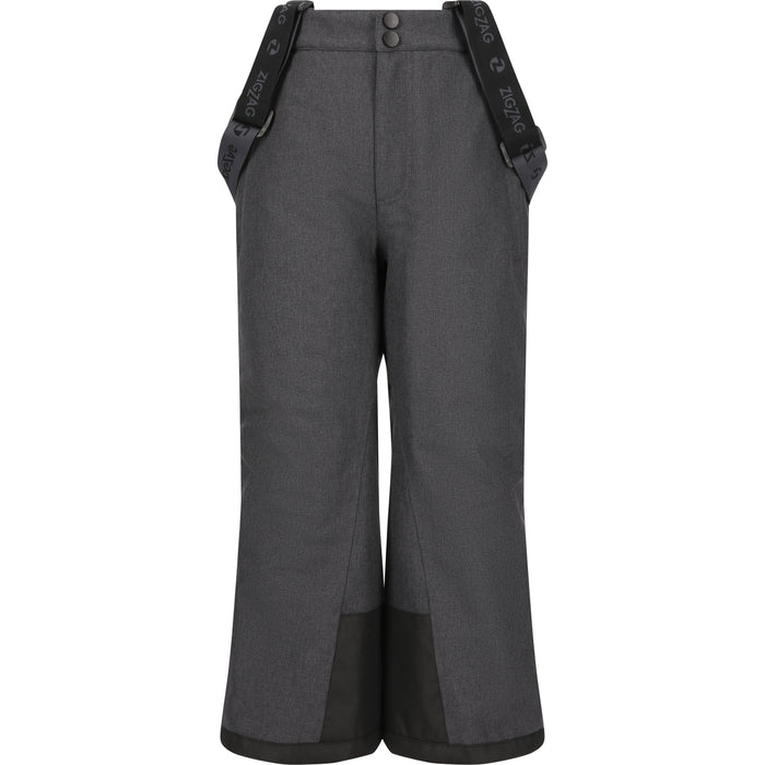 ZIGZAG Nino Melange Ski Pants W-PRO 10000 Pants 1011 Dark Grey Melange