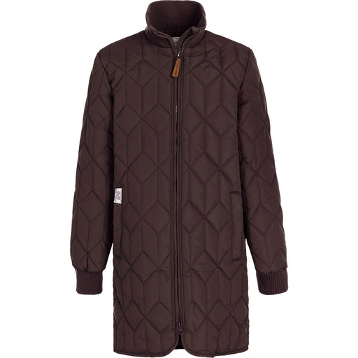 WEATHER REPORT Nokka Jr. Long Quilted Jacket Jacket 1098 Shale Mud