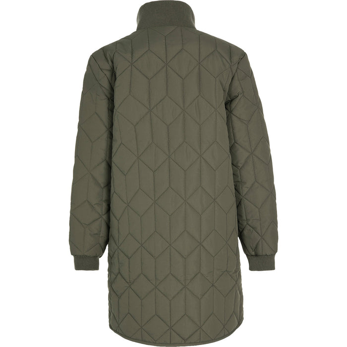 WEATHER REPORT Nokka Jr. Long Quilted Jacket Jacket 5056 Tarmac