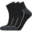 VIRTUS Nolly Quarter Socks 3-Pack Socks 1001 Black