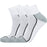 VIRTUS Nolly Quarter Socks 3-Pack Socks 1002 White