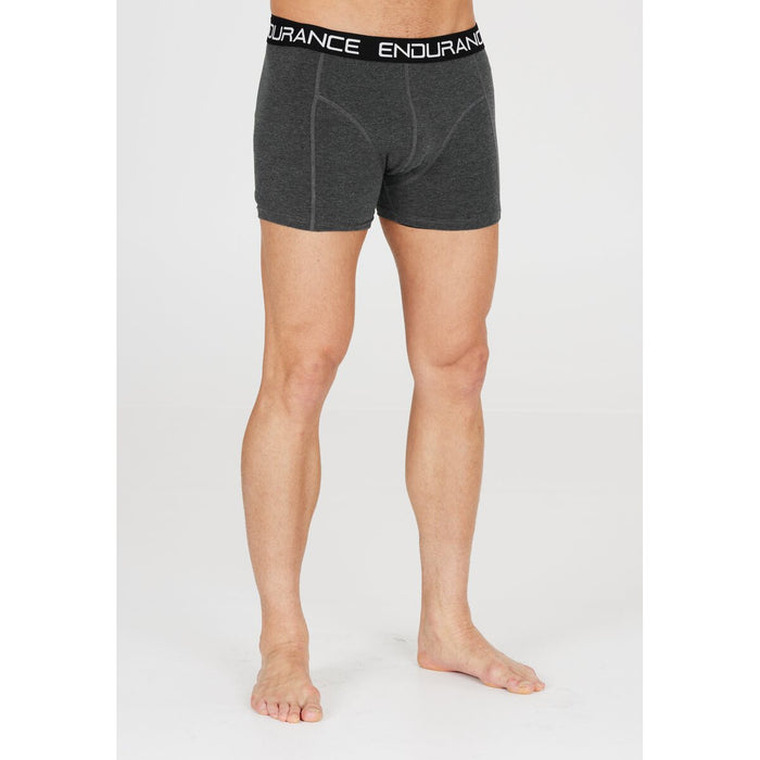 ENDURANCE Norwich M Boxershorts 1-Pack Underwear 1011 Dark Grey Melange