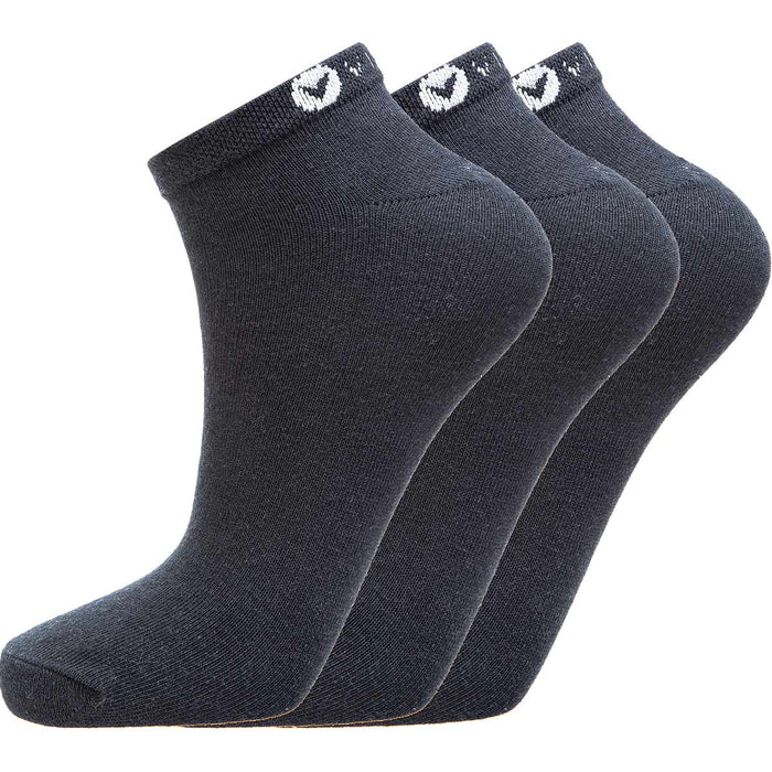 VIRTUS Nysa Low Cut Socks 3-pack Socks 1001 Black